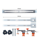 Maxbell Drawer Track Jig Tool Adjustable for Home Improvement Cupboard Professionals