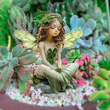 Maxbell Butterfly Fairy Garden Stake Decor 2D Fairy Stake for Lawn Pot Plants Garden