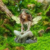Maxbell Butterfly Fairy Garden Stake Decor 2D Fairy Stake for Lawn Pot Plants Garden