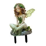 Maxbell Butterfly Fairy Garden Stake Decor 2D Fairy Stake for Lawn Pot Plants Garden