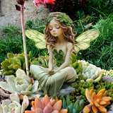 Maxbell Butterfly Fairy Garden Stake Decor 2D Fairy Stake for Lawn Pot Plants Garden