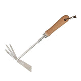 Maxbell Hoe and Cultivator Fork Soil Tiller Cultivator for Planting Flower Beds Farm