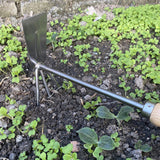 Maxbell Hoe and Cultivator Fork Soil Tiller Cultivator for Planting Flower Beds Farm