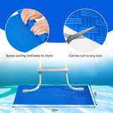Maxbell Swimming Pool Ladder Mat Stable for above Ground Pools Restaurant Sauna Room 23cmx60cm