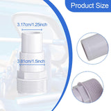 Maxbell Pool Hose Adapter for 1.25" and 1.5" Pool Supply Hoses Adapter for Spx1091Z7 3pcs