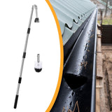 Maxbell Gutter Cleaning Tools Adjustable Angle Removing Leaves Debris Gutter Cleaner