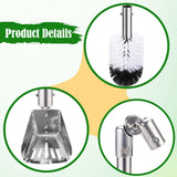 Maxbell Gutter Cleaning Tools Adjustable Angle Removing Leaves Debris Gutter Cleaner