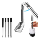 Maxbell Gutter Cleaning Tools Adjustable Angle Removing Leaves Debris Gutter Cleaner