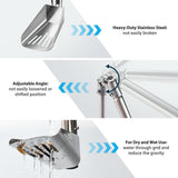 Maxbell Gutter Cleaning Tools Adjustable Angle Removing Leaves Debris Gutter Cleaner