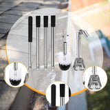 Maxbell Gutter Cleaning Tools Adjustable Angle Removing Leaves Debris Gutter Cleaner