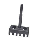 Maxbell Square Hole Cutter Easy to Use Sturdy Professional Carbon Steel Socket Punch