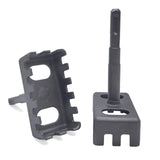 Maxbell Square Hole Cutter Easy to Use Sturdy Professional Carbon Steel Socket Punch