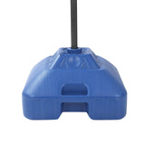 Maxbell Patio Umbrella Base Square Blue Umbrella Weight for Market Summer Beach Yard