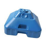 Maxbell Patio Umbrella Base Square Blue Umbrella Weight for Market Summer Beach Yard