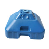 Maxbell Patio Umbrella Base Square Blue Umbrella Weight for Market Summer Beach Yard