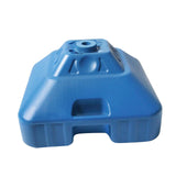 Maxbell Patio Umbrella Base Square Blue Umbrella Weight for Market Summer Beach Yard