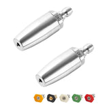 Maxbell Turbo Nozzle Sturdy Car Wash Rust Removal Tool for Driveway Garden Household Nozzle