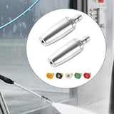 Maxbell Turbo Nozzle Sturdy Car Wash Rust Removal Tool for Driveway Garden Household Nozzle