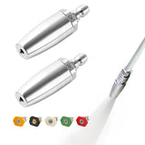 Maxbell Turbo Nozzle Sturdy Car Wash Rust Removal Tool for Driveway Garden Household Nozzle