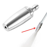 Maxbell Turbo Nozzle Sturdy Car Wash Rust Removal Tool for Driveway Garden Household Nozzle