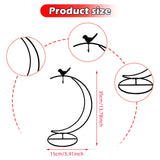 Maxbell Micro Landscape Rack Glass Bottle Hanging Holder for Wedding Party Apartment