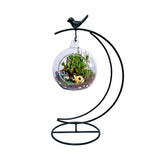 Maxbell Micro Landscape Rack Glass Bottle Hanging Holder for Wedding Party Apartment