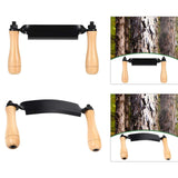 Maxbell Felled Draw Shave Knife Bark Peeler Woodworking Debarking Hand Tool Straight