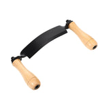 Maxbell Felled Draw Shave Knife Bark Peeler Woodworking Debarking Hand Tool Curved
