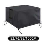 Maxbell Fire Pit Cover Windproof Weatherproof Firepit Cover for Garden Outdoor Patio 82x82x61