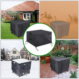 Maxbell Fire Pit Cover Windproof Weatherproof Firepit Cover for Garden Outdoor Patio 82x82x61