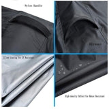 Maxbell Fire Pit Cover Windproof Weatherproof Firepit Cover for Garden Outdoor Patio 82x82x61