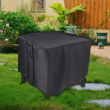 Maxbell Fire Pit Cover Windproof Weatherproof Firepit Cover for Garden Outdoor Patio 76x76x63