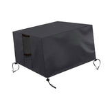 Maxbell Fire Pit Cover Windproof Weatherproof Firepit Cover for Garden Outdoor Patio 76x76x63