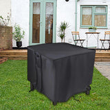 Maxbell Fire Pit Cover Windproof Weatherproof Firepit Cover for Garden Outdoor Patio 92x92x61