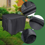 Maxbell Fire Pit Cover Windproof Weatherproof Firepit Cover for Garden Outdoor Patio 92x92x61