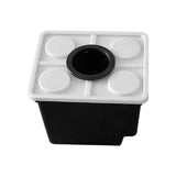 Maxbell Growing Dutch Barrels Deep Water Culture for Greenhouse Soilless Cultivation black with1 hole lid