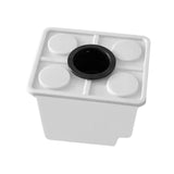 Maxbell Growing Dutch Barrels Deep Water Culture for Greenhouse Soilless Cultivation white with1 hole lid