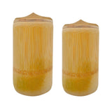 Maxbell Bamboo Rice Steamed Bucket Compact Easy to Use for Home Party Use Restaurant 13cmx20cm