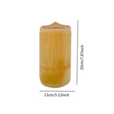 Maxbell Bamboo Rice Steamed Bucket Compact Easy to Use for Home Party Use Restaurant 13cmx20cm