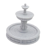 Maxbell Miniature Decorative Fountain Terrarium Figurine Garden Small Pound Birdbath