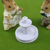 Maxbell Miniature Decorative Fountain Terrarium Figurine Garden Small Pound Birdbath