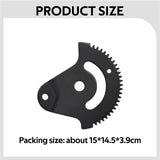 Maxbell Gear Segment Strong Portable Sturdy Metal Compact Steering Gear Sector Plate