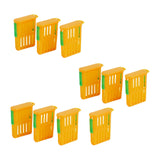 Maxbell 10x Bee Queen Cage Beekeeping Supplies High Performance Queen Cages for Bee