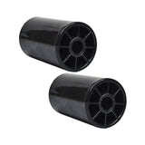 Maxbell 2 Pieces Anti Scalp Deck Roller Wheels Professional Sturdy Mower Accessories