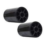 Maxbell 2 Pieces Anti Scalp Deck Roller Wheels Professional Sturdy Mower Accessories