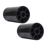 Maxbell 2 Pieces Anti Scalp Deck Roller Wheels Professional Sturdy Mower Accessories