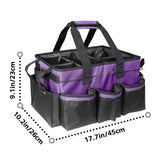 Maxbell Cleaning Tool Organizer Portable Tool Bag for Kitchen Bathroom Housekeepers