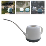 Maxbell Watering Can Indoor Outdoor Sturdy Decorative 1000ml for House Office Flower White