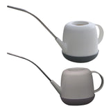 Maxbell Watering Can Indoor Outdoor Sturdy Decorative 1000ml for House Office Flower White