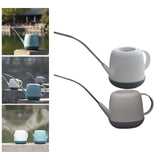 Maxbell Watering Can Indoor Outdoor Sturdy Decorative 1000ml for House Office Flower White